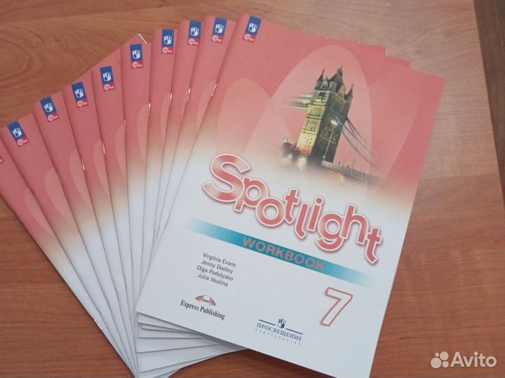 Рабочая тетрадь по английскому 7 кл Ваулина 2023г