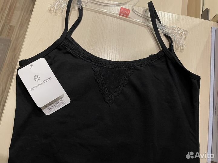 Майка бельевая Extreme Intimo черная