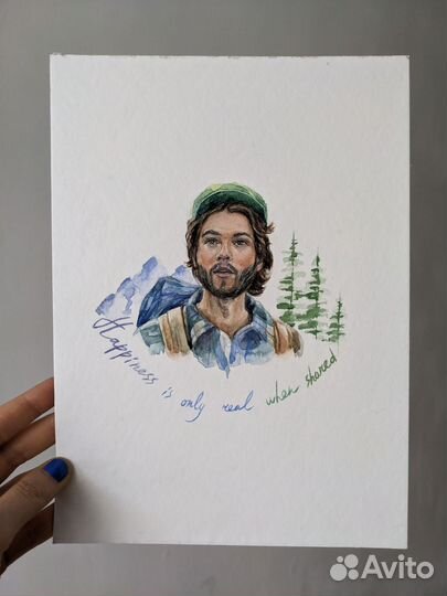 Акварельная иллюстрация 