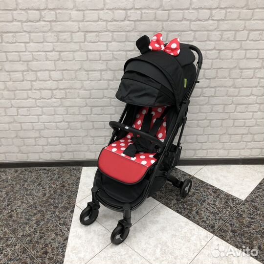 Новая прогулочная коляска, чемодан, мини маус