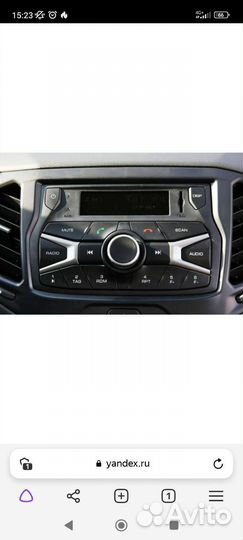 Штатная магнитола на лада веста