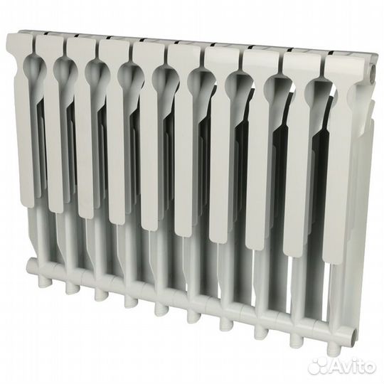 Радиатор алюминиевый Rommer Plus 500 10 секций