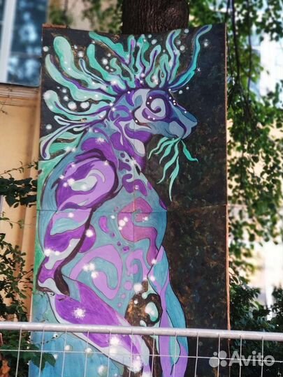 Роспись стен / на стенах / художник