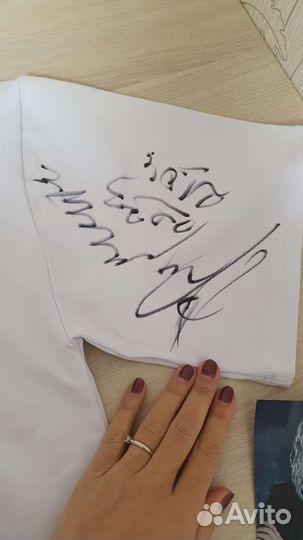 Футболка с автографом Киркорова