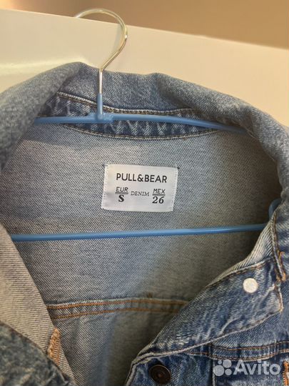 Pull bear джинсовка