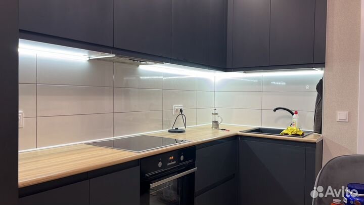 Сделаю освещение фартука кухни