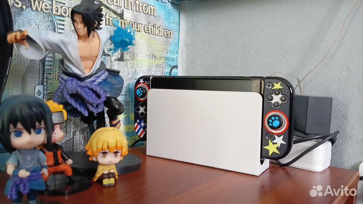 Nintendo switch oled прошитая 64/256 gb