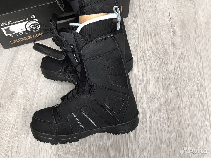 Ботинки сноуборд Salomon Scarlet Black женские