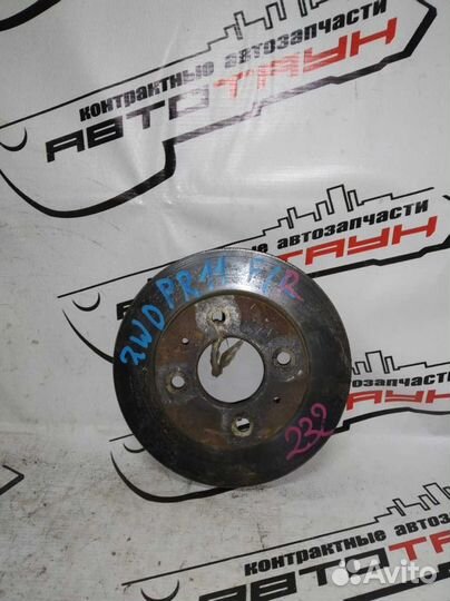 Диск тормозной nissan. pulsar rasheen sunny wingro