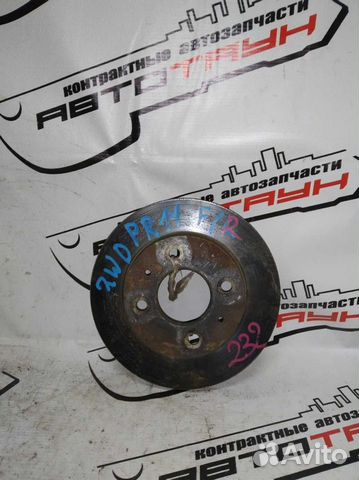 Диск тормозной nissan. pulsar rasheen sunny wingro