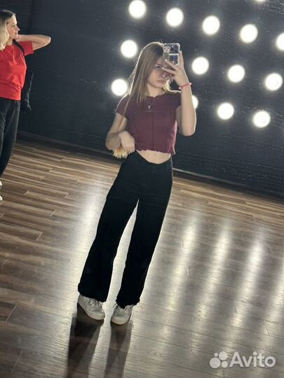 Джинсы прямые mango