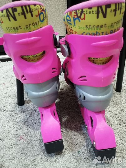 Роликовые коньки детские раздвижные