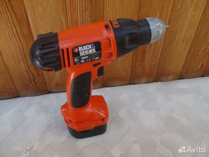 Шуруповерт Black&Decker CD14C, ушм Bosch