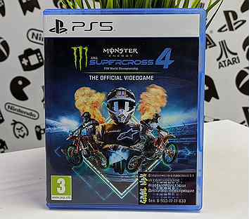 Monster Energy Supercross 4 PS5 New