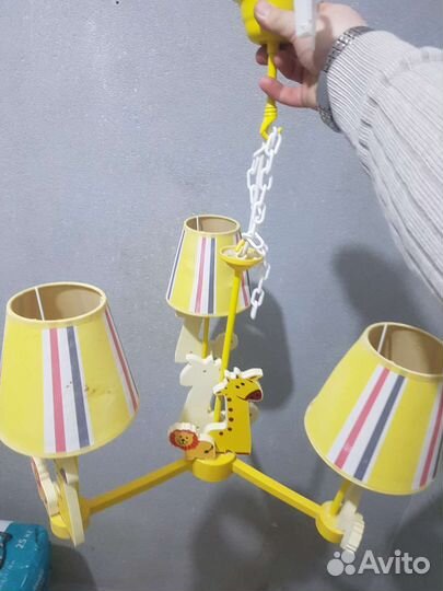 Люстра детская