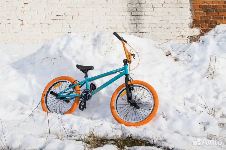 Велосипед BMX Tech Team Goof (Бирюзово-оранжевый)