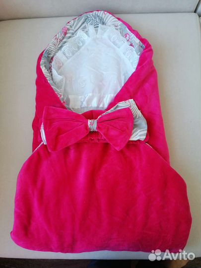 Конверт одеяло на выписку лето