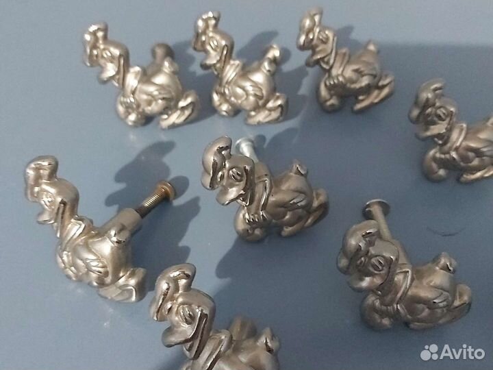 Ручки мебельные металлические 10 шт качественные