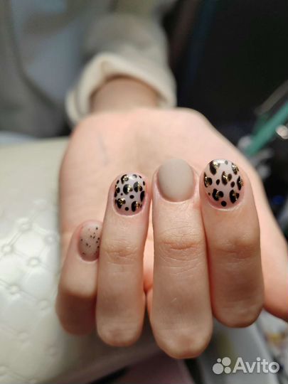 Маникюр с покрытием гель лак