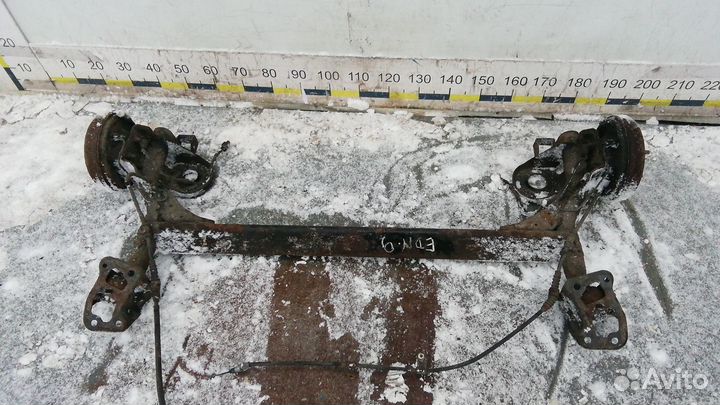 Балка задняя Chevrolet Kalos