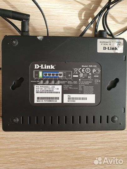 Wifi роутер D-link DIR-320