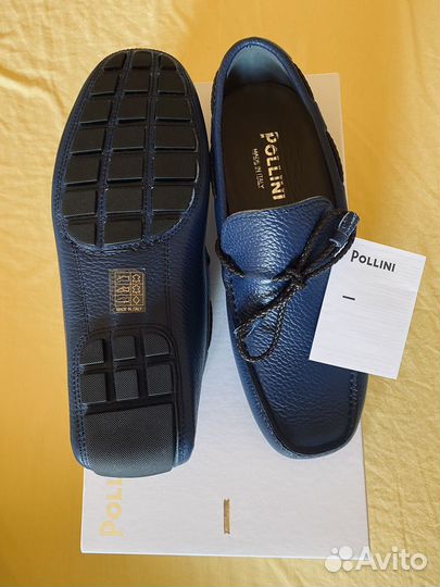 Мокасины Pollini новые Италия