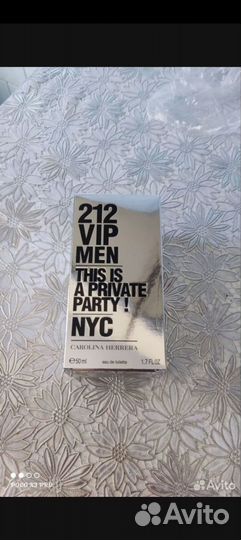 Мужская туалетная вода 212 VIP