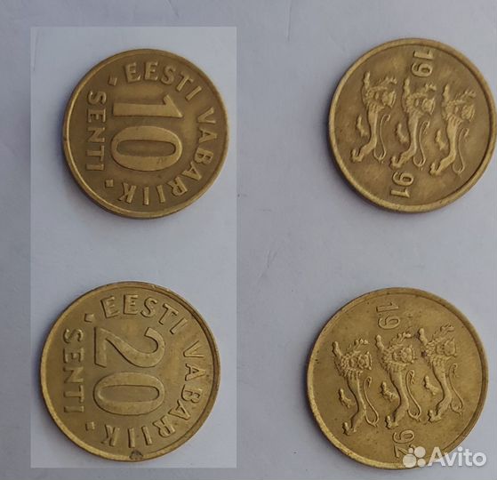 Монеты Эстонии