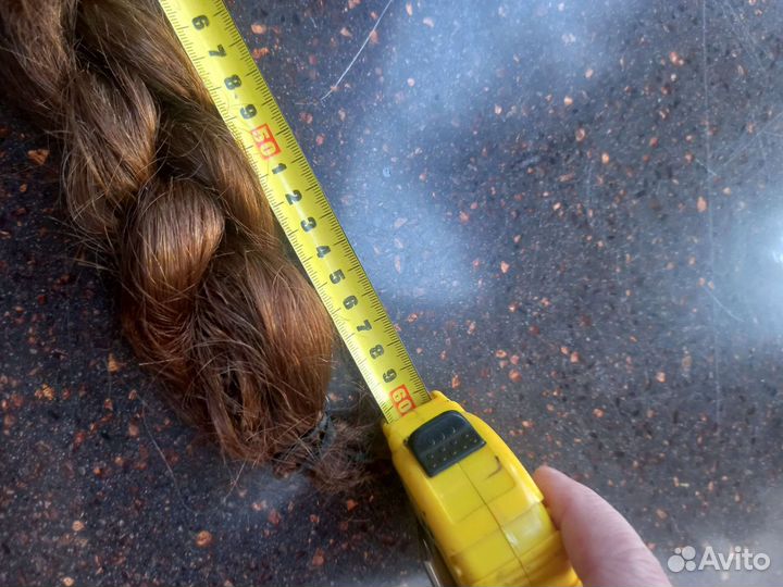 Коса шиньон из натуральных волос