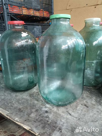 Банки стеклянные 10 л
