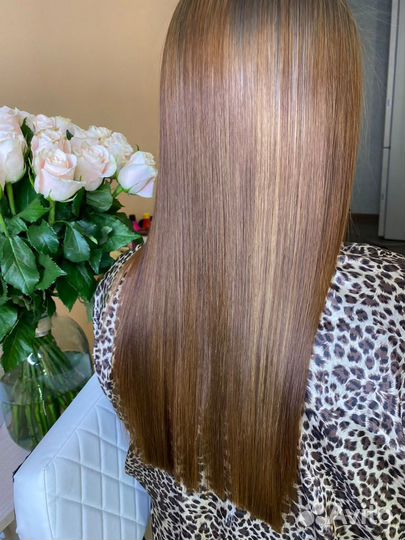 Кератиновое выпрямление