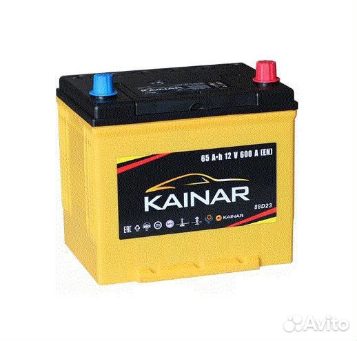 Аккумулятор Kainar Asia 88D23L 65Ah ниж.кр