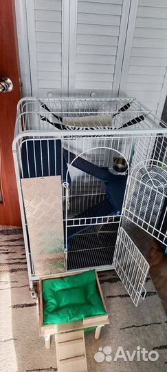 Клетка для грызунов очень большая