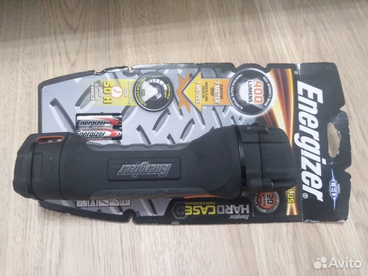 Фонарь Energizer Hard Case Project Plus
