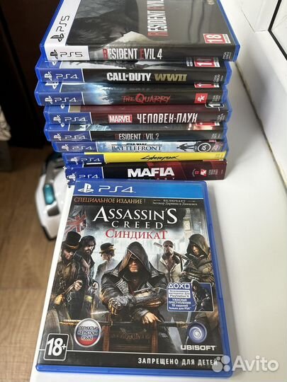 Игры для приставок ps4