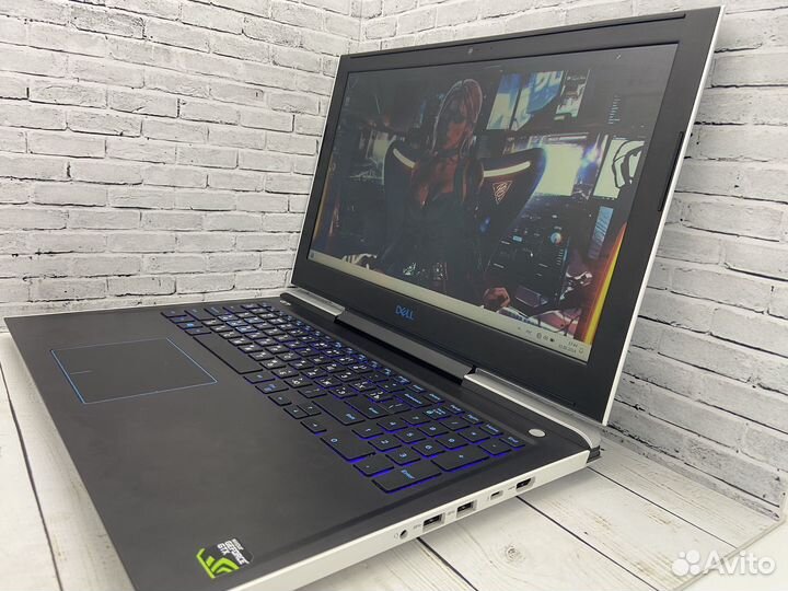 Мощный Ноутбук dell / i5-7300HQ / GTX 1050Ti