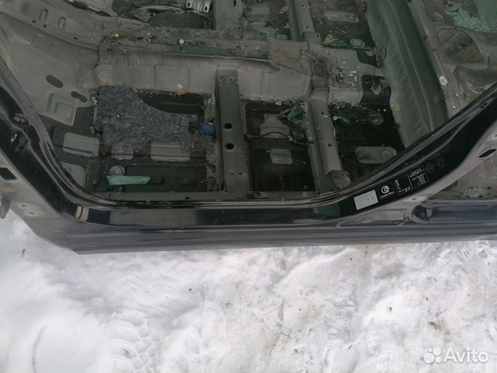 Порог Hyundai solaris Лев