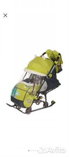 Детские санки коляска