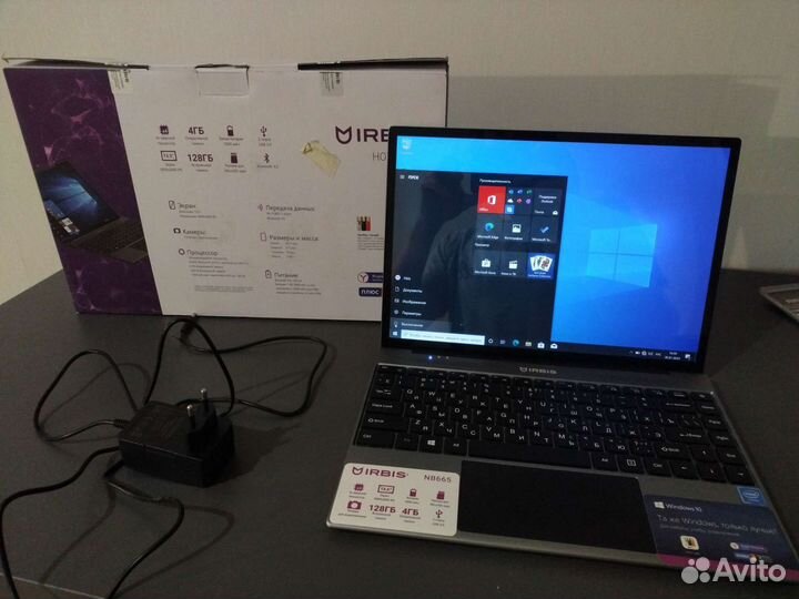 Ноутбук irbis NB655