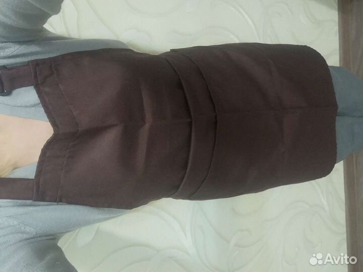 Фартук коричневый водоотталкивающий