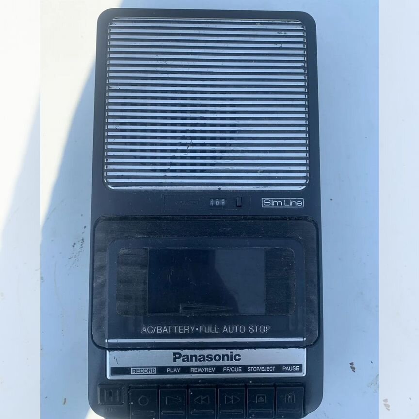 【激レア】Panasonic パナソニック製 カセットレコーダー RQ-2102 panasonic rq 2102 - Купить музыкальный центр, магнитолу