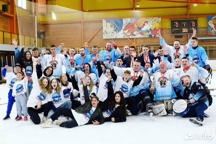 Тренировки и игры по хоккею для взрослых