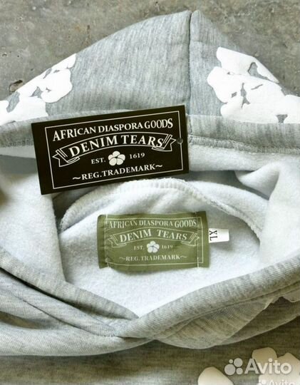 Худи denim tears SS24