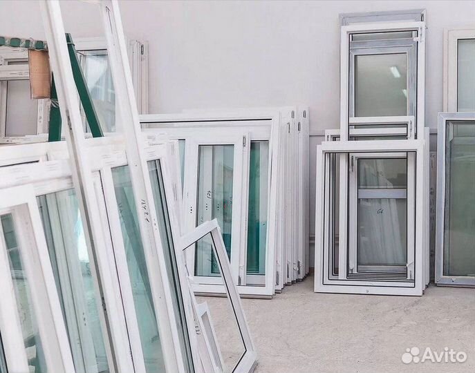 Окна пвх, готовые, отказные, не Б/У, новые