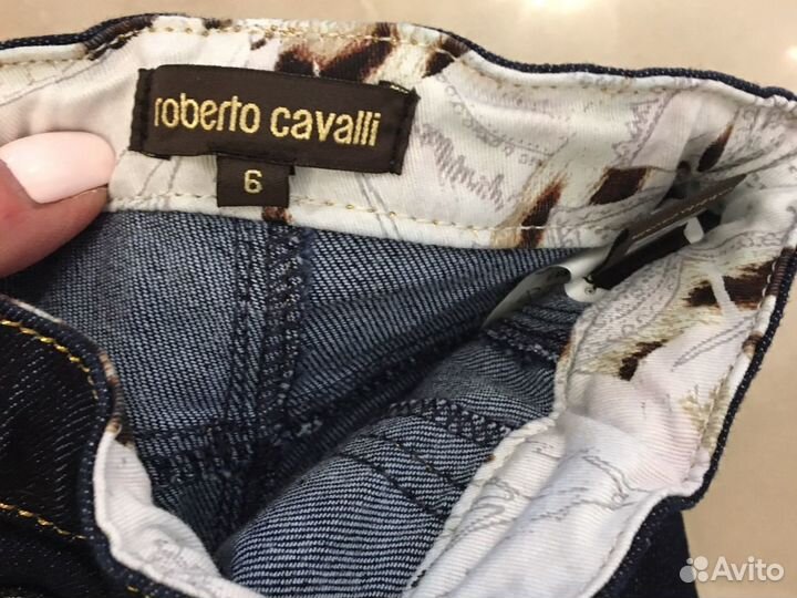 Джинсы Roberto Cavali, майка D&G