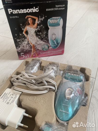 Эпилятор для влажной и сухой эпиляции panasonic
