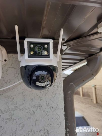 WI-FI Камера видеонаблюдения 2 в одном