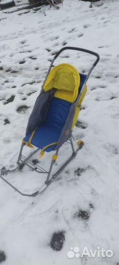 Санки коляска