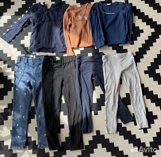 Вещи Zara, geejay для девочки 116см