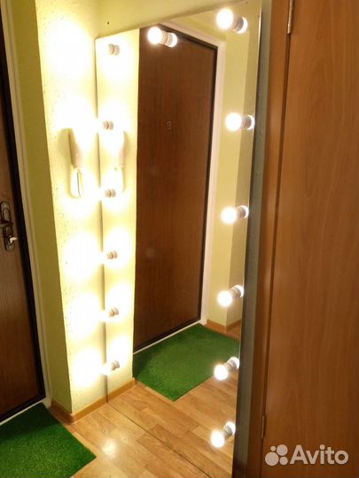 Зеркало гримёрное в полный рост (190*80 см)